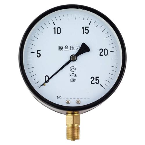 YE-100、150膜盒壓力表
